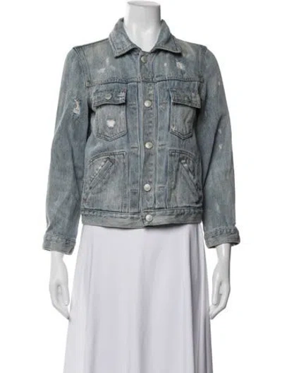 Pre-owned Marc By Marc Jacobs Denim Jacket In Blue