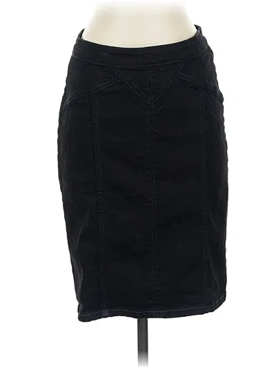 Pre-owned Marc By Marc Jacobs Denim Skirt In Black