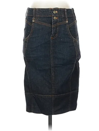 Pre-owned Marc By Marc Jacobs Denim Skirt In Blue