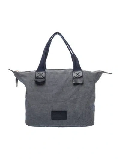 Pre-owned Marc By Marc Jacobs Denim Top Handle Bag In Blue