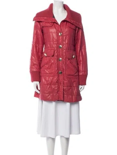Pre-owned Marc By Marc Jacobs Down Coat In Orange