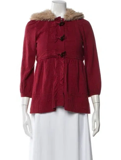 Pre-owned Marc By Marc Jacobs Evening Jacket In Red