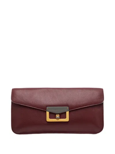 Pre-owned Marc By Marc Jacobs Flap Clutch Bag In Red