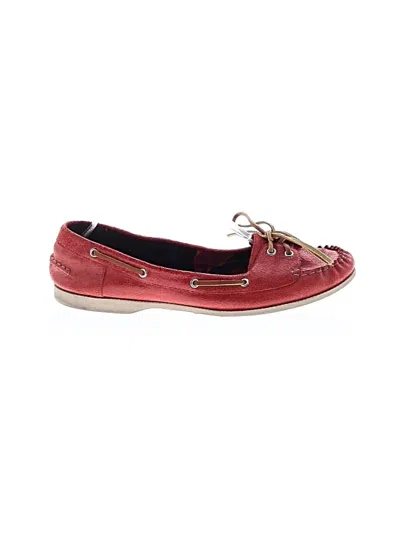 Pre-owned Marc By Marc Jacobs Flats In Red