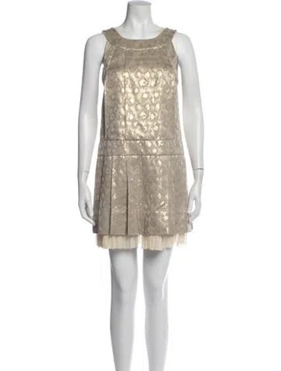 Pre-owned Marc By Marc Jacobs Floral Print Mini Dress