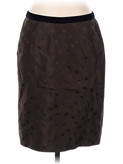 Pre-owned Marc By Marc Jacobs Formal Skirt In Brown