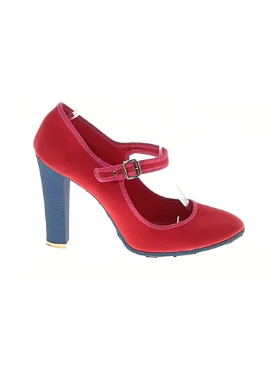 Pre-owned Marc By Marc Jacobs Heels In Red