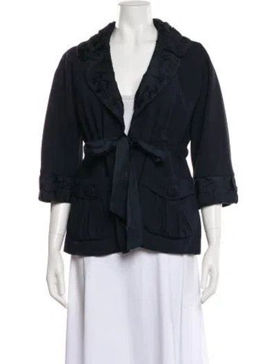 Pre-owned Marc By Marc Jacobs Jacket In Blue