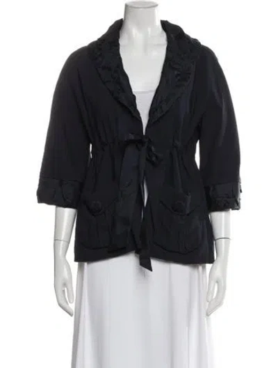 Pre-owned Marc By Marc Jacobs Jacket In Blue