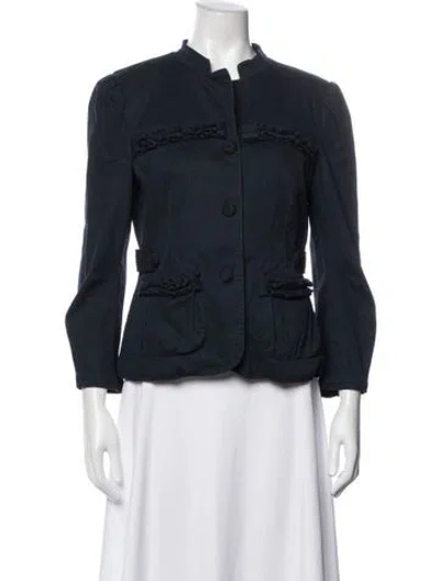 Pre-owned Marc By Marc Jacobs Jacket In Blue