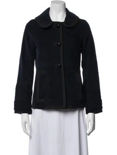 Pre-owned Marc By Marc Jacobs Jacket In Blue