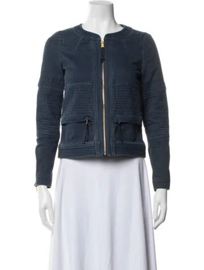 Pre-owned Marc By Marc Jacobs Jacket In Blue
