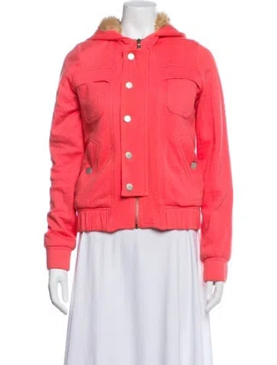 Pre-owned Marc By Marc Jacobs Jacket In Pink