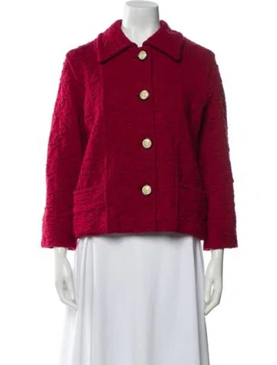 Pre-owned Marc By Marc Jacobs Jacket In Red