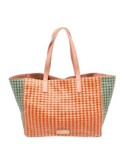 Pre-owned Marc By Marc Jacobs Jute Tote In Neutral
