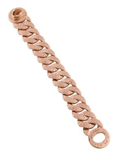 Pre-owned Marc By Marc Jacobs Katie Turnlock Link Bracelet In Multi