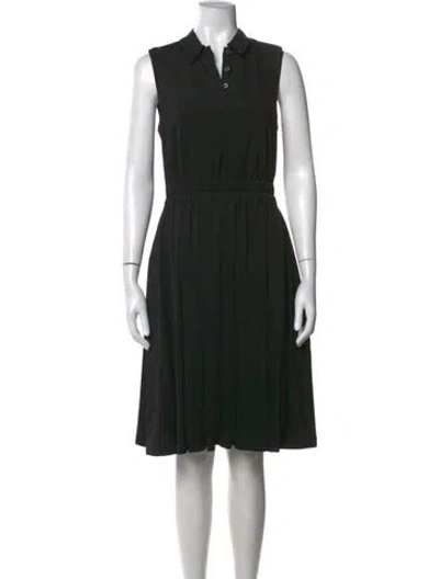 Pre-owned Marc By Marc Jacobs Knee-length Dress In Black