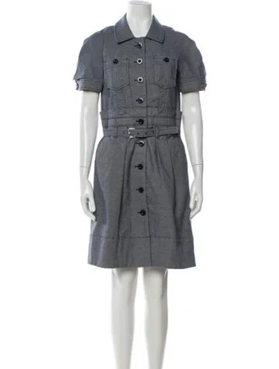 Pre-owned Marc By Marc Jacobs Knee-length Dress In Blue