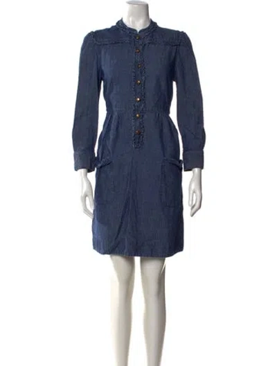 Pre-owned Marc By Marc Jacobs Knee-length Dress In Blue