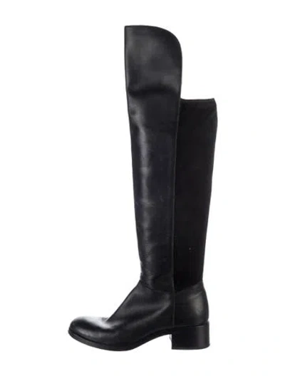 Pre-owned Marc By Marc Jacobs Leather Boots In Black