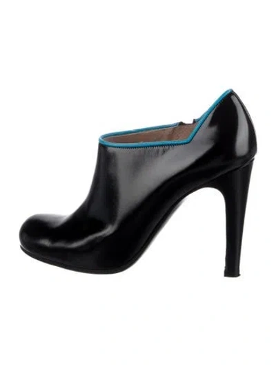 Pre-owned Marc By Marc Jacobs Leather Boots In Black
