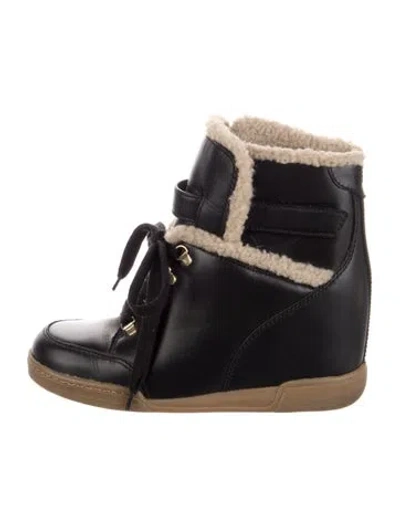 Pre-owned Marc By Marc Jacobs Leather Boots In Black