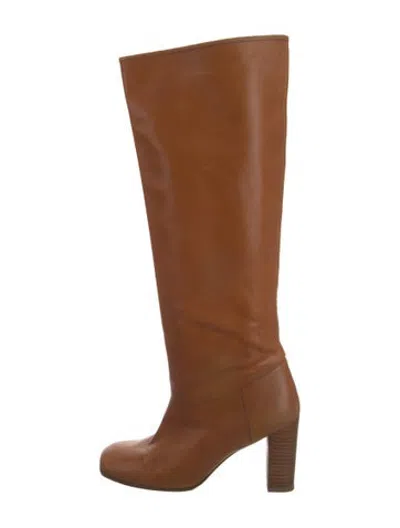 Pre-owned Marc By Marc Jacobs Leather Boots In Brown