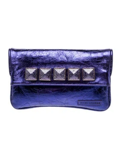 Pre-owned Marc By Marc Jacobs Leather Clutch
