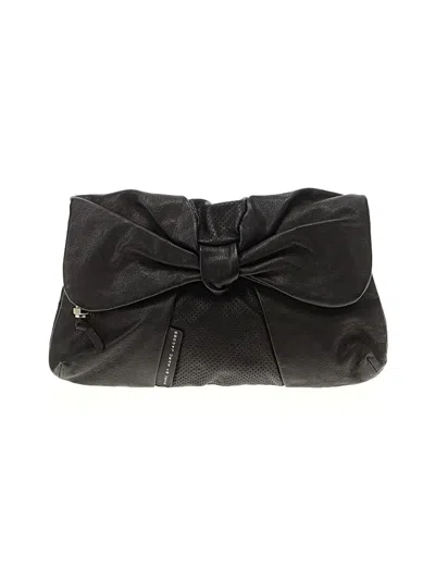 Pre-owned Marc By Marc Jacobs Leather Clutch In Black