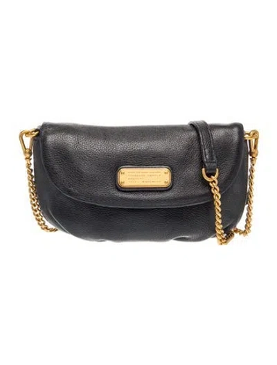 Pre-owned Marc By Marc Jacobs Leather Clutch In Black