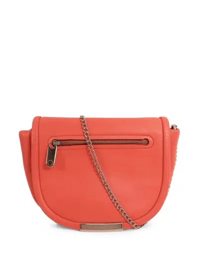 Pre-owned Marc By Marc Jacobs Leather Cross Body Bag In Orange