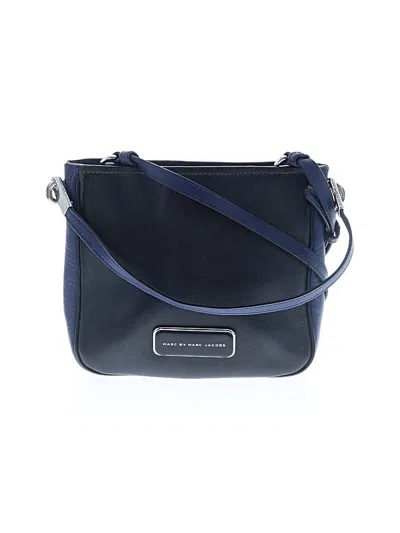Pre-owned Marc By Marc Jacobs Leather Crossbody Bag In Black