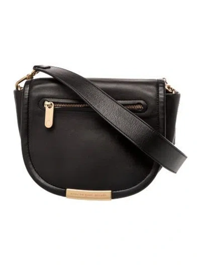 Pre-owned Marc By Marc Jacobs Leather Crossbody Bag In Black