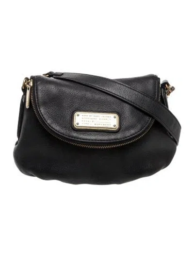 Pre-owned Marc By Marc Jacobs Leather Crossbody Bag In Black