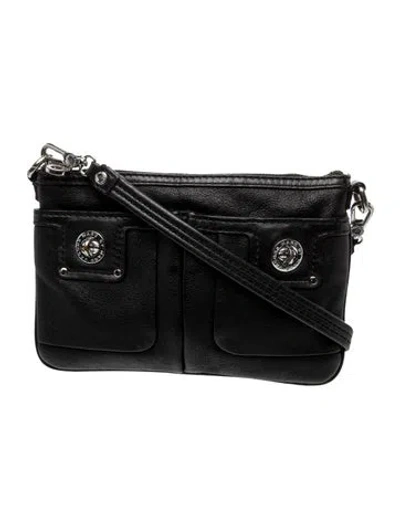 Pre-owned Marc By Marc Jacobs Leather Crossbody Bag In Black