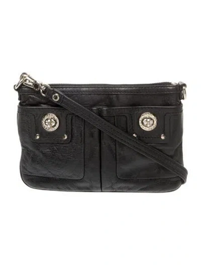 Pre-owned Marc By Marc Jacobs Leather Crossbody Bag In Black