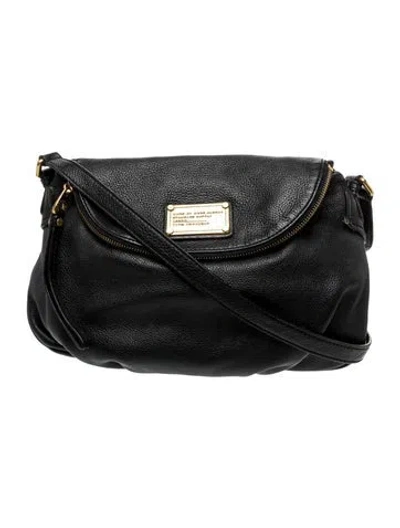 Pre-owned Marc By Marc Jacobs Leather Crossbody Bag In Black