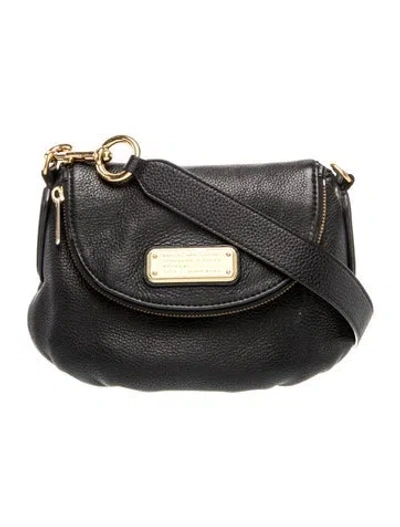 Pre-owned Marc By Marc Jacobs Leather Crossbody Bag In Black