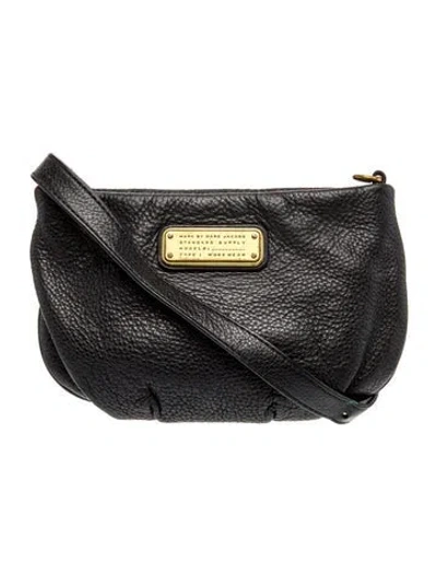 Pre-owned Marc By Marc Jacobs Leather Crossbody Bag In Black