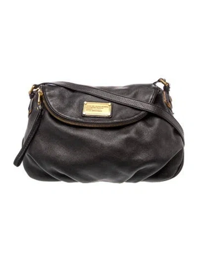Pre-owned Marc By Marc Jacobs Leather Crossbody Bag In Black