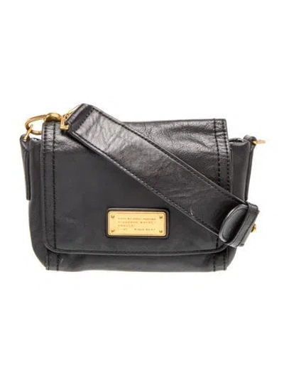 Pre-owned Marc By Marc Jacobs Leather Crossbody Bag In Black