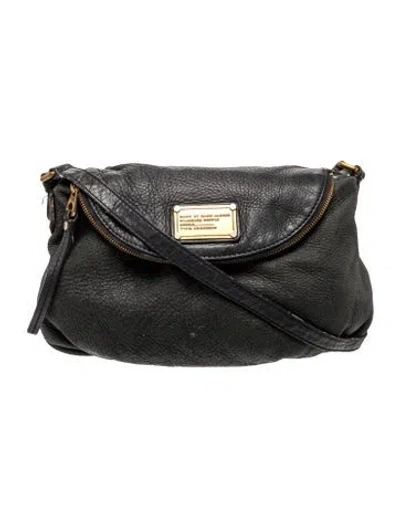 Pre-owned Marc By Marc Jacobs Leather Crossbody Bag In Black
