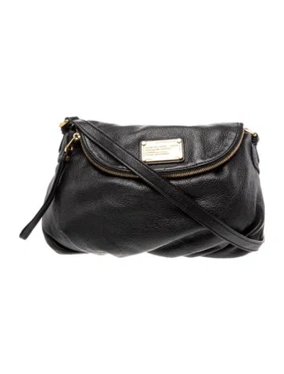 Pre-owned Marc By Marc Jacobs Leather Crossbody Bag In Black
