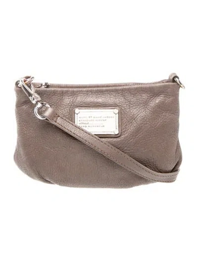 Pre-owned Marc By Marc Jacobs Leather Crossbody Bag In Black