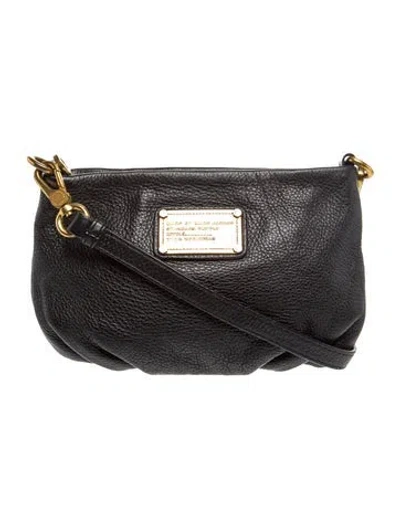 Pre-owned Marc By Marc Jacobs Leather Crossbody Bag In Black