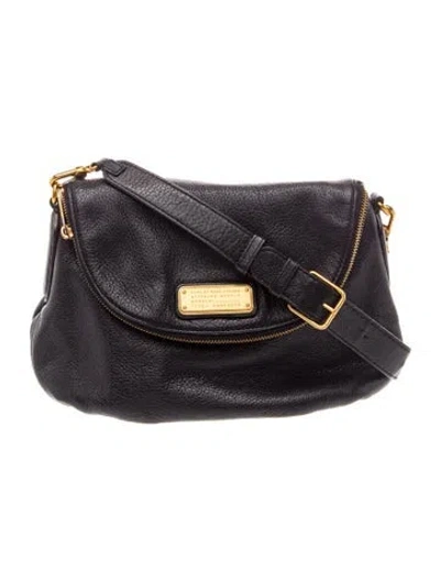 Pre-owned Marc By Marc Jacobs Leather Crossbody Bag In Black