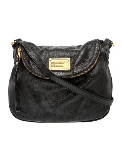 Pre-owned Marc By Marc Jacobs Leather Crossbody Bag In Black