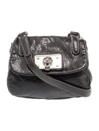 Pre-owned Marc By Marc Jacobs Leather Crossbody Bag In Black
