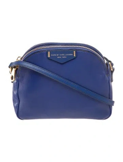 Pre-owned Marc By Marc Jacobs Leather Crossbody Bag In Black