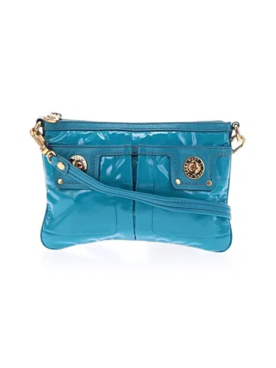 Pre-owned Marc By Marc Jacobs Leather Crossbody Bag In Blue